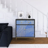 Accent Cabinet with 2 Doors,1Drawer and Adjustable Shelf for Living Hallway, Entryway, Dining W716P197967