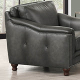 ZNTS Belfast Top Grain Leather Chair B2705P211696