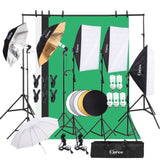 ZNTS Lambency Box Lambency Umbrella with Five-in-One Reflector Set 71146826