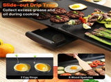 27" large electric grill with adjustable temperature 59492745