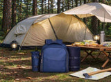 2-Person Picnic Backpack with Insulated Cooler, Detachable Bottle/Wine Holder, Lightweight Blanket & 15540515