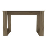 ZNTS Lacey Rectangle Computer Desk Smokey Oak B06280017