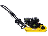 7.0HP 5500VPM MAX Gas Vibration Compaction Force 20 x 14 inch Plate Compactor w/Built-in Wheel,EPA W465P146301