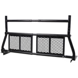 Pickup Truck Headache Rack,Adjustable Steel Truck Back Rack Mesh Window Protector Head Frame W465P262031