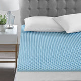 All Season Reversible Hypoallergenic 1.5" Cooling Mattress Topper B03595111