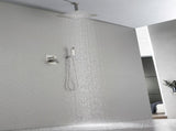 16" High Pressure Rain Shower Head, Ultra-Thin Showerhead 304 Stainless Steel Waterfall Shower with 68032699