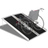 3FT Two-section Non-Skid Folding Lightweight Aluminum Alloy Wheelchair Scooter Mobility Ramps 96882424