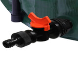 132 Gallon Folding Rain Barrel Water Collector Green 39289115