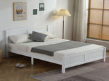 Full Pine Single-Layer Core Vertical Stripe Full-Board Curved Head With The Same Foot Wooden 43901320