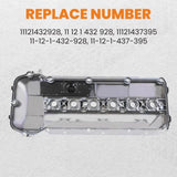 Aluminum Valve Cover w/ Gasket & Bolts for BMW E46 E39 325XI 330CI 330I M52 M54 23775369