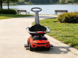Red Toddler Stroller Sliding Car 2 in 1 Push Ride On with Horn, Music, Light, for Indoor & Outdoor 80844543