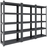 78"H 5 Tier Metal Shelves for Storage Shelving 2000LBS Heavy Duty Storage Shelves Adjustable 77724756