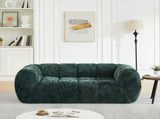 Chenille Pure Foam Sofa, Quilted Cloud Sofa, Deep-Seat Chenille Pure Foam Sofa, Comfortable W834P442226