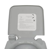 ZNTS 20L Portable Removable Flush Toilet with Double Outlet（Same as 44809271） 40061473