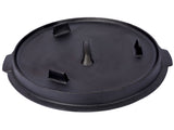 pre-Seasoned Cast Iron Dutch Oven With Skillet Lid, Outdoor Camping Deep Pot for Camping Fireplace 70106723