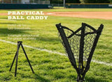 Softball & Baseball Net with Strike Zone Tee Caddy And Portable Carry Bag Pitching Hitting Training 06232030