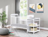 Ramsey 3-in-1 Convertible Crib and Changer Combo White B02263653