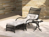 3 Pieces Wicker Outdoor Patio Furniture Set with Lounge Chair, Balcony Chairs Table Set with N780P209442B