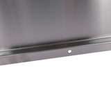 Range Backsplash Shelf 36 x30.7 Inch Range Hood Wall Shield for Range Hood Stainless Backsplash 57281407