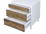 Lurel White & Weathered Oak Finish Accent Table B2726P288770