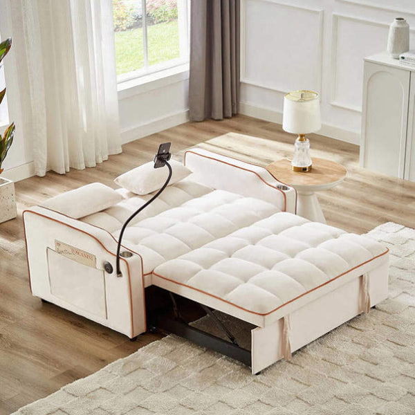 1 versatile foldable sofa bed in 3 lengths, modern sofa sofa sofa velv ...