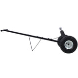 Trailer Dolly with Pneumatic Tires - 600 Lb. Maximum Tongue Weight Capacity, black color W46542295
