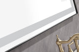 96*36 in bathroom led mirror is multi-functional and each function is controlled by a smart touch W2152130264