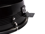 Percussion 13" & 14" Timbales Drum Set with Stand and Cowbell Black 80488868