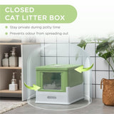 ZNTS Fully Enclosed Cat Litter Box 88077855