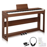 ZNTS GDP-104 88 Keys Full Weighted Keyboards Digital Piano with Furniture Stand, 37672238