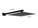 12 inch Wall Mount Rainfall Square Shower Head 15317347