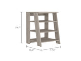 Cabinet 30" H, Four Shelves, Vertical, Light Gray B097133247