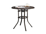 32*32*41" Outdoor Cast Aluminum Round Dining Table 79229249