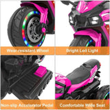 12V Kids Ride on Motorcycle, Electric Kids Motorcycle, Battery Powered Motorcycle for 3-4Years Old, W3380P310000
