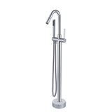 ZNTS Freestanding Bathtub Faucet with Hand Shower W1533124983