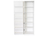 Kitchen Cabinet, White Freestanding Buffet Cupboards Sideboard with Doors & Shelves, Kitchen W331P309438