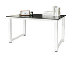 110cm Decent High Strength Wooden Computer Desk Black 47162360
