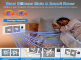 Dual Motor PWM Ventilation Booster Fan Winter Summer Fan 3 Modes, Auto Temp Detect Air Vent Fan with 84045069