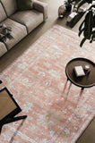 Eno Elmina Rust, Beige, Ivory, and Green Viscose Area Rug B055P315644