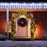 240*40*260cm 1650 Branches PVC Christmas Arch Holiday Arch Decoration Green 64254246
