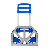 Portable Folding Collapsible Aluminum Cart Dolly Push Truck Trolley Blue 29196666