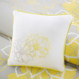 King/Cal King 6 Piece Printed Duvet Cover Set B03597306