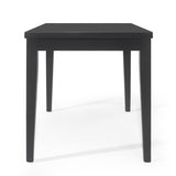 Wood Counter Height Dining Table, Antique Black, 35"D x 59.1"W x 36.5"H 69004.00BLK