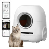 ZNTS Self-cleaning cat litter box, 68L+9L, suitable for a variety of cat litter, APP control, real-time 89338683