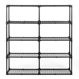 5-SHELF WIRE RACK WITH COVER W285P166905
