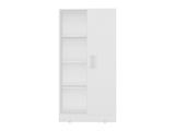 Flovilla Multistorage Cabinet with Shelves And Door for Storage, White B097P474299