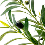 Artificial Olive Tree 7FT with Pot and Moss, Artificial Plants for Home Office Decor T3210P298177