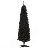 6 foot black Christmas tree with bracket 67291685