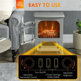 ZNTS Electric Fireplace Heater 82631162