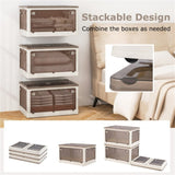 3-Pack Stackable Storage Bins 23.5 " x 16.5 " x 13.5 " 97660962